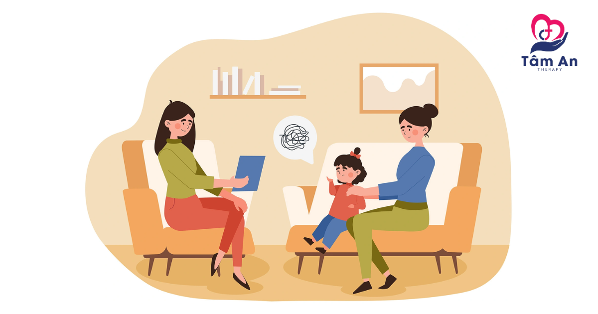 Trị liệu tâm lý cho trẻ em được thực hiện bởi các chuyên gia
