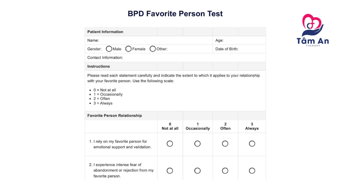  Bài test rối loạn nhân cách ranh giới là hành trình soi chiếu để tìm lại sự thấu hiểu