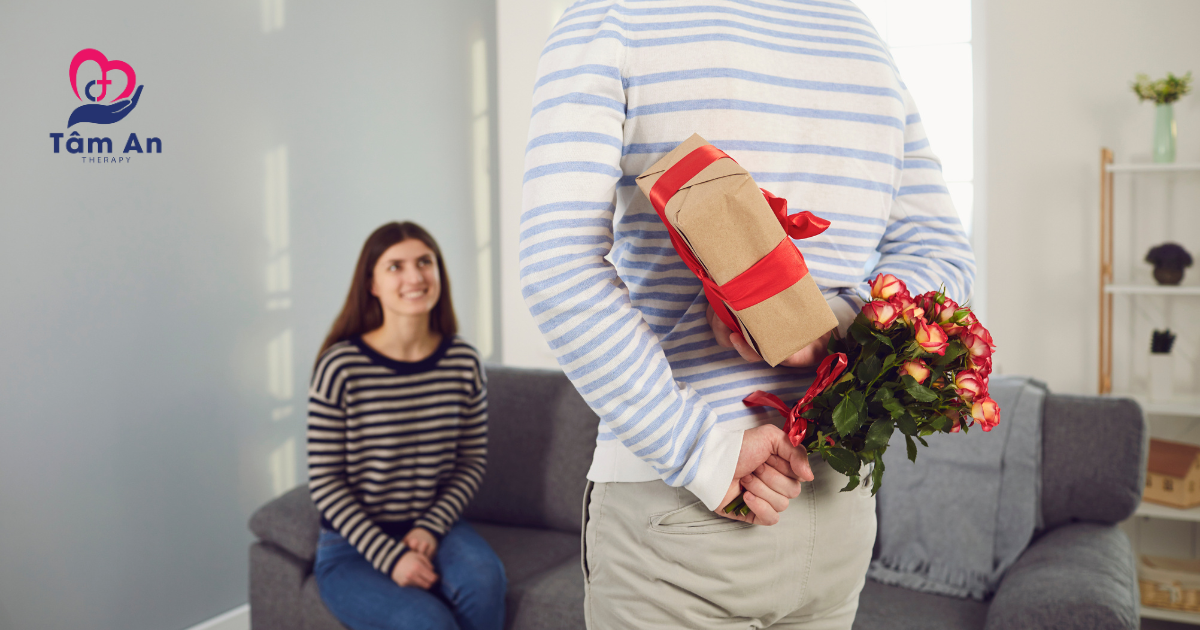 Những món quà là biểu hiện hữu hình của tình yêu vô hình thay cho là lời nói “anh nhớ em”