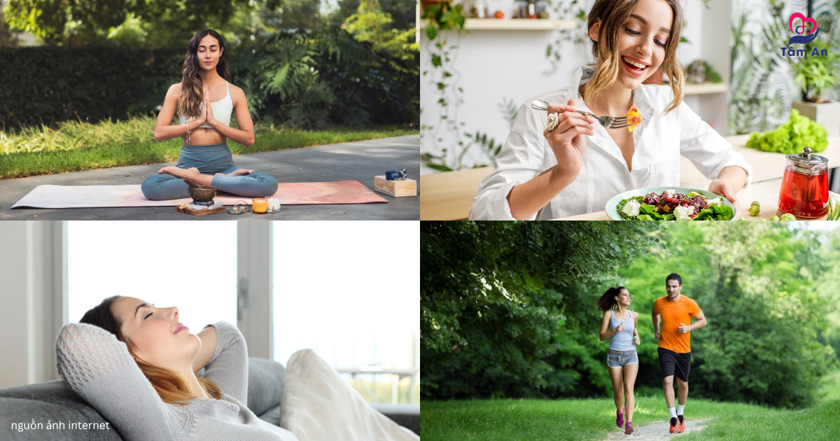 Thay đổi lối sống và thực hành kỹ thuật thư giãn để cải thiện lo âu
