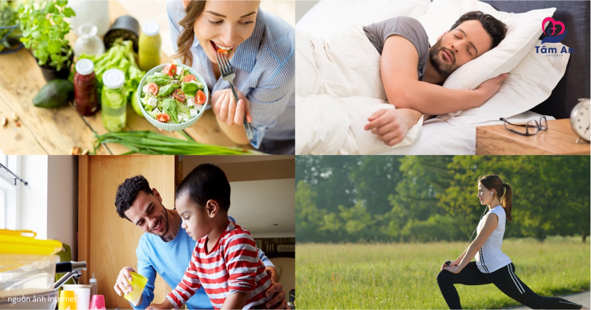 Lối sống khỏe mạnh chính là nền tảng vững chắc cho tinh thần cân bằng